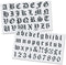 Stencil Stop Gothic Font Lettering Stencil - Reusable Old English Font Stencil Template for DIY Projects, Painting, Drawing, Crafts - 14 mil Mylar...