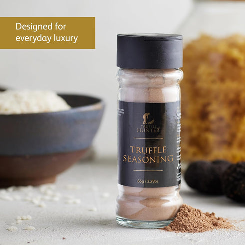 TruffleHunter - Black Truffle Seasoning - Umami - Gourmet Condiments - 2.29 Oz...