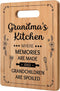 Grandma Gifts, Grandma Birthday Gifts - Unique Cutting Board - Best Gifts for Grandma from Grandchildren - Thoughtful Mothers Day Christmas Gifts ...