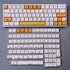 PBT Dye-Sub Keycaps 138 Keys XDA Profile Honey Milk Keycaps Set Fit for 61/64/87/104/108 Mechanical Keyboard Cherry Mx Switches...