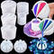 7 Pcs Paint Pour Cup Bundle 3 Pcs Acrylic Paint Pouring Cup Multi Channel Split Cup for Paint Pouring 2 Pcs Large Open Cup 2pcs Flower Pour Cup fo...