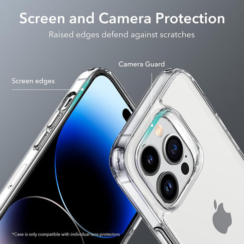 ESR for iPhone 14 Pro Max Case, 3 Stand Modes, Military-Grade Drop Protection, Supports Wireless Charging, Slim Back Cover with Stand, Phone Case ...