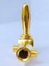 Banana Plugs Right Angle 12 Pairs - 24k Gold Plated 90 Degree Speaker Connector (24Pcs)...