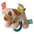 Taggies Soft Baby Rattle with Teether Ring, 6-Inches, Buddy Dog...