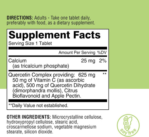 Good 'N Healthy Catch Your Breath Plant Based Quercetin Supplement for Improved Immune and Respiratory Health, 60 Tablets...
