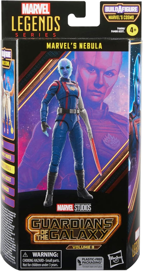 Marvel Legends Series Nebula, Guardians of The Galaxy Vol.3 6-Inch Collectible Action Figures, Toys for Ages 4 and Up...