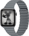 INI Compatible with Apple Watch Band 49mm 46mm 45mm 44mm 42mm 41mm 40mm 38mm - Adjustable Leather Strap with Magnetic Closure System for iWatch Se...