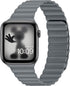 INI Compatible with Apple Watch Band 49mm 46mm 45mm 44mm 42mm 41mm 40mm 38mm - Adjustable Leather Strap with Magnetic Closure System for iWatch Se...