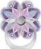 360 Degree Finger Stand Cell Phone Ring Holder Car Mount with Hook for Smartphone-Lavender Purple yin yang Lotus Flower Mandala...