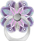 360 Degree Finger Stand Cell Phone Ring Holder Car Mount with Hook for Smartphone-Lavender Purple yin yang Lotus Flower Mandala...