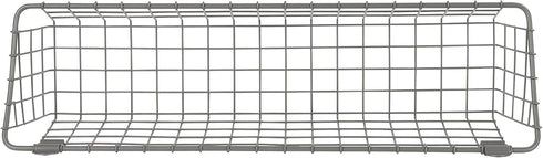 Spectrum Diversified Vintage Cabinet & Wall Mount Basket, Medium, Industrial Gray...