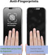 Matte Privacy Screen Protector for iPhone 14/iPhone 13Pro /13 Screen Protector Privacy Glass Anti-Glare,Anti-Spy Tempered Glass Film,Smooth and Re...