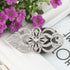 EVER FAITH Art Deco Bridal Brooch Clear Austrian Crystal Silver-Tone...