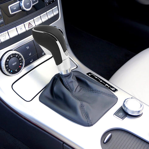 X AUTOHAUX Car Automatic Gear Shift Knob Stick Shifter Knobs Cover for Opel for GM for Vauxhall for Buick Regal Insignia 2009-2013 Leatherette Pla...