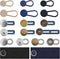 18PCS Button Extenders for Jeans, Pants Waist Button Extender for Women Men, Jeans Button Extender Stretchy Waist Extension, 6 Sizes Pants Button ...