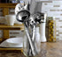 Darware Complete Serving Set (6-Piece, Silver); w/Pasta Server, Fork, Slotted Spoon, Ladle, & Cake/Casserole Server...