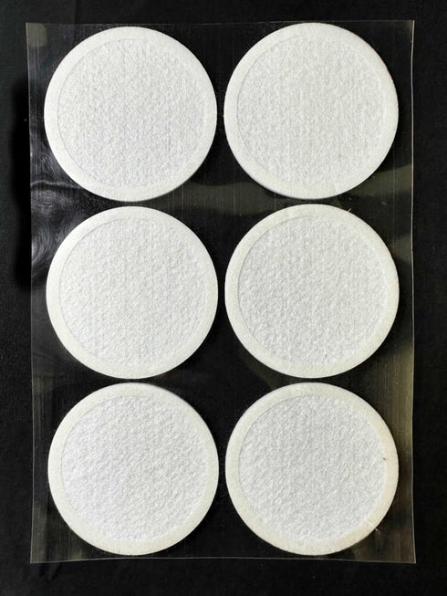 Microppose Original Synthetic Polyfil 2.5" Monotub Adhesive Filter Disks (6-Pack)...