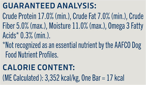 Blue Buffalo Health Bars Natural Crunchy Dog Treats TO-GO, Mini Biscuits, Bacon, Egg & Cheese 1-oz Bags (Pack of 12)...
