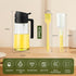 16oz Olive Oil Dispenser for Kitchen, 2 in 1 Olive Oil Dispenser and Oil Sprayer, Olive Oil Dispenser Spray Bottle with Brush, Oil Sprayer for Coo...