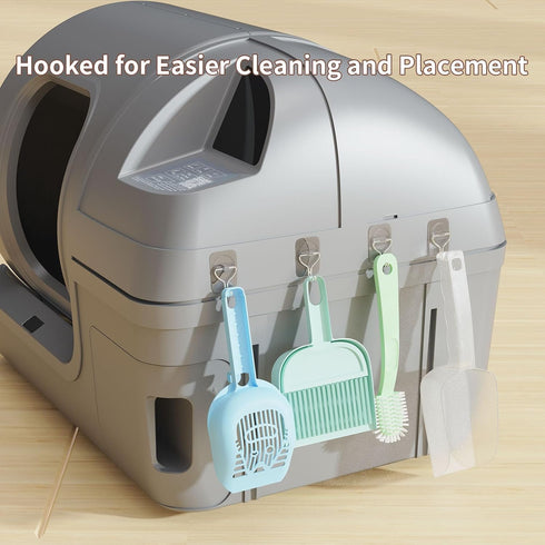 Premium Cat Litter Scooper kit – The Ultimate Solution for a Clean and Tidy Environment Include Plastic Cat Litter Shovel, cat Litter Scoop,Picker...