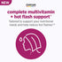 Centrum Complete Multivitamin Supplement + Hot Flash Support Menopause Support Tablets, with Clinically Studied geniVida, 30 Count...