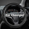 GIANT PANDA Steering Wheel Cover for Chevy Silverado - Car Steering Wheel Cover for Chevrolet Colorado Tahoe - Black...