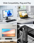 128GB USB 3.0 Flash Drive, Waterproof Metal USB Memory Stick, Slim Thumb Drive Portable Pen Drive with Keychain Hole Stylish Jump Drive for PC Com...