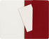 Moleskine Cahier Journal, Soft Cover, Large (5" x 8.25") Plain/Blank, Cranberry Red, 80 Pages (Set of 3)...