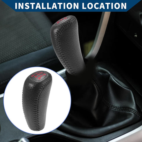 5 Speed Manual Gear Shift Knob for Acura Integra 1994-2001 / Front Automotive Gearbox Stick Shifter Lever Knob Durable Faux Leather / 1 Pcs Black ...
