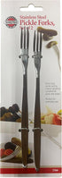 Norpro, Set of 2 Stainless Steel Pickle Forks, Silver (1366)...