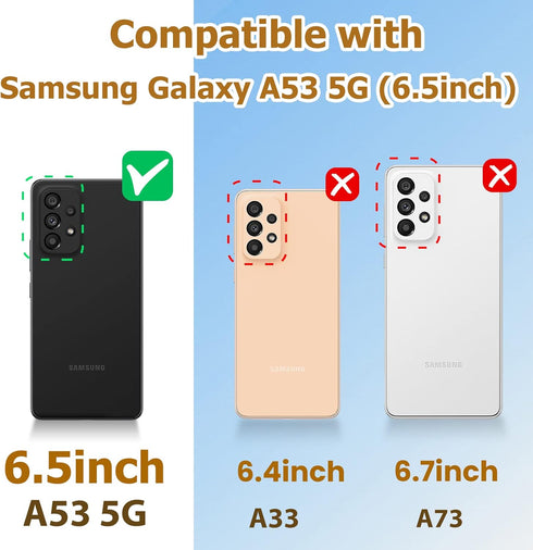 Loheckle for Samsung Galaxy A53 5G Case for Women, Designer Square Cases for Galaxy A53 5G Case with Ring Stand Holder and Lanyard, Stylish Peony ...