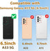 Loheckle for Samsung Galaxy A53 5G Case for Women, Designer Square Cases for Galaxy A53 5G Case with Ring Stand Holder and Lanyard, Stylish Peony ...