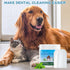 Dog Teeth Cleaning Wipes Nature Pet Dental Finger Wipes for Dogs Cats Remove Bad Breath,Reduce Plaque and Tartar Buildup Disposable Gentle Pet Den...