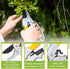 Ratchet Pruning Shears Heavy Duty,Ratchet Pruner Ratchet Clippers with Reinforced Design Handle Work 3 Times Easier for Arthritis Weak Hand...