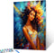 Tucocoo African American Woman Paint by Numbers Kits 16x20 inch Canvas DIY Oil Painting for Adults with Brushes and Acrylic Pigment - Afro Black G...