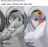 15 Packs Washer Balls, Reusable Tangle-Free Eco-Friendly Laundry Scrubbing Balls, Solid Colorful Laundry Washing Balls Enhance Your Machine Cleani...