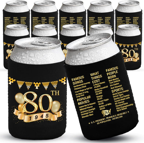 80th Birthday Decorations for Men Women, 80th Party Decorations, 80th Birthday Party Supplies, 80th birthday party favors, 80th Birthday Party Bev...
