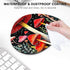 Mouse Pad, Premium-Textured Oval Computer Mousepad, 8.7" x 7.1" Thick 3mm Anti-Slip Waterproof Rubber Mouse Mat, Cute Mouse Pad for Office, Home, ...