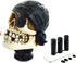 Lunsom Pirate Skull Stick Gear Knob, Stick Shifter Handle One-Eyed Style Transmission Head Shifter Lever Handle Fit Most Automatic Manual Vehicle(...