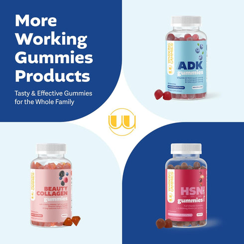 Vitamins ADK Gummies - Vitamin A D3 K2 Supplement - A 3000 iu, D3 5000 iu, K2 500mcg for Immune, Joint, Bone, Heart, Vision Health - Kids, Adults,...