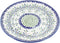 Blue Rose Polish Pottery Summer Vine Dessert Plate...