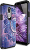TJS Phone Case Compatible with LG Stylo 5/LG Stylo 5 Plus/LG Stylo 5V/LG Stylo 5X, Dual Layer Hybrid Shockproof Protection Impact Cover (Mandala)...