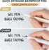 Black Ink Pens, 6-Pack, White, Smooth Writing, Waterproof, Ideal for Note Taking, Journaling, Drawing, Coloring, Crafts, School, Home, Office, Gif...