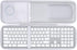 Aenllosi Hard Carrying Case Compatible with Apple Magic Keyboard with Numeric Keypad + Magic Mouse + Magic Trackpad...