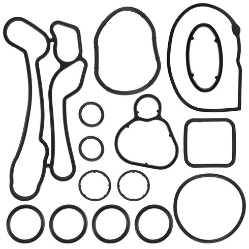 MOTOALL 55353331, 55354071 Engine Oil Cooler Gasket Seal for Chevrolet Cruze Aveo Sonic 1.6L / 1.8L Replaces 926-167 55571687 55353321 55593191 24...