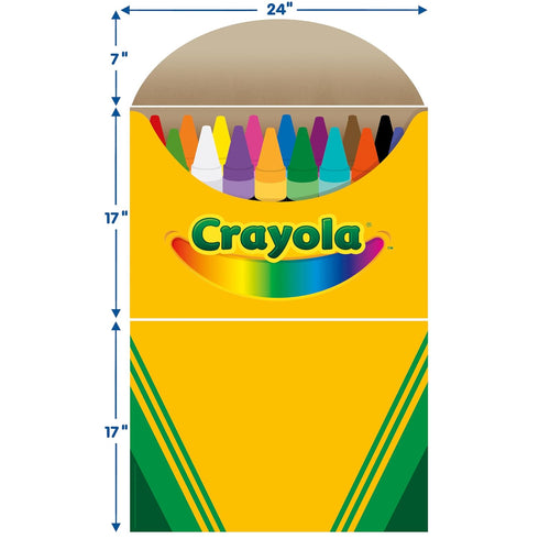 Eureka Crayola Let Your Colors Shine Classroom Bulletin Board Set for Teachers, 24 Pieces...