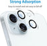 ?3 Pack? Tempered Glass Camera Lens Protector for iPhone 15 6.1" & for iPhone 15 Plus 6.7", Ultra HD, 9H Hardness, Anti-Scratch, Case Friendly, Ea...