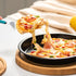 Webake Pizza Cutter Wheel Pie Serve Set, Large Pizza Slicer Stainless Steel Pie Cake Cutter with Non-slip Green Handle, Ideal for Cake Pizza Pies ...