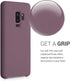 kwmobile Case Compatible with Samsung Galaxy S9 Plus Case - TPU Silicone Phone Cover with Soft Finish - Grape Purple...