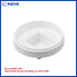 NDS 41P8 PVC S&D Cleanout Plug, with 4-Inch MPT Connection, Works with 4-Inch FPT drain fittings attached to Sewer and Drain Pipe, White...